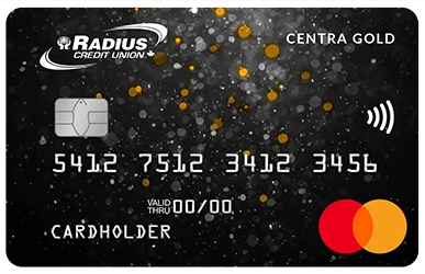 Radius Centra Gold Mastercard